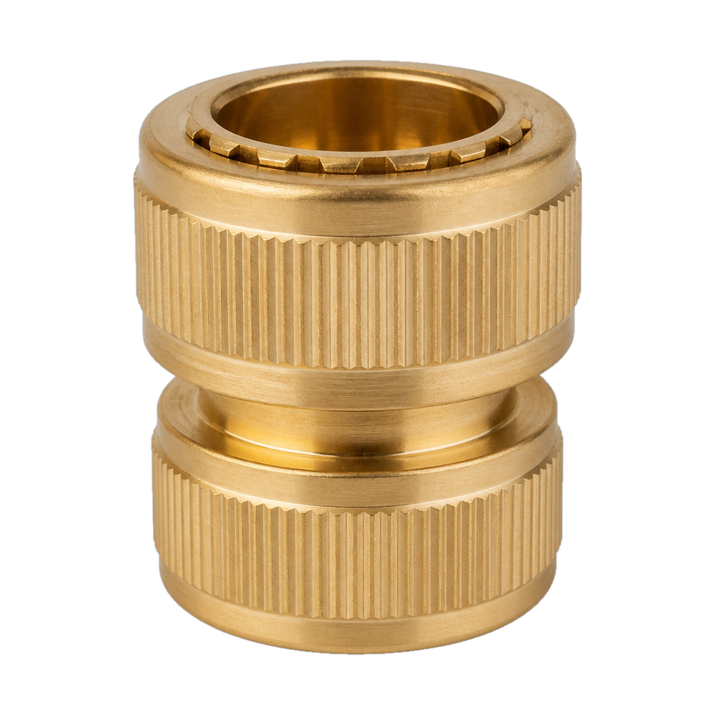 Соединитель для шланга 3/4", латунный PALISAD 65709