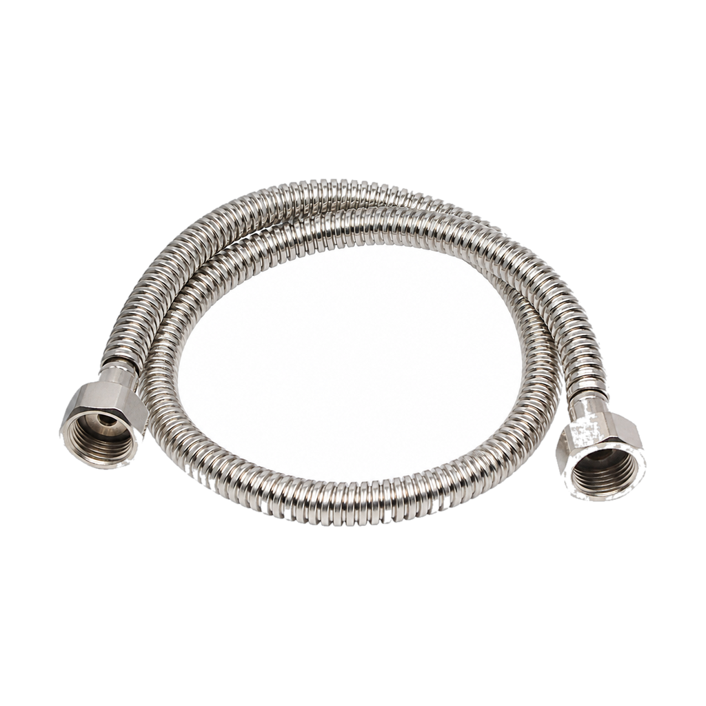 Гибкая сильфонная подводка из нержавеющей стали 1/2", 50 см
