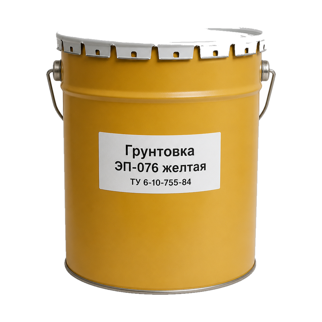 Грунтовка ЭП-076 желтая ТУ 6-10-755-84
