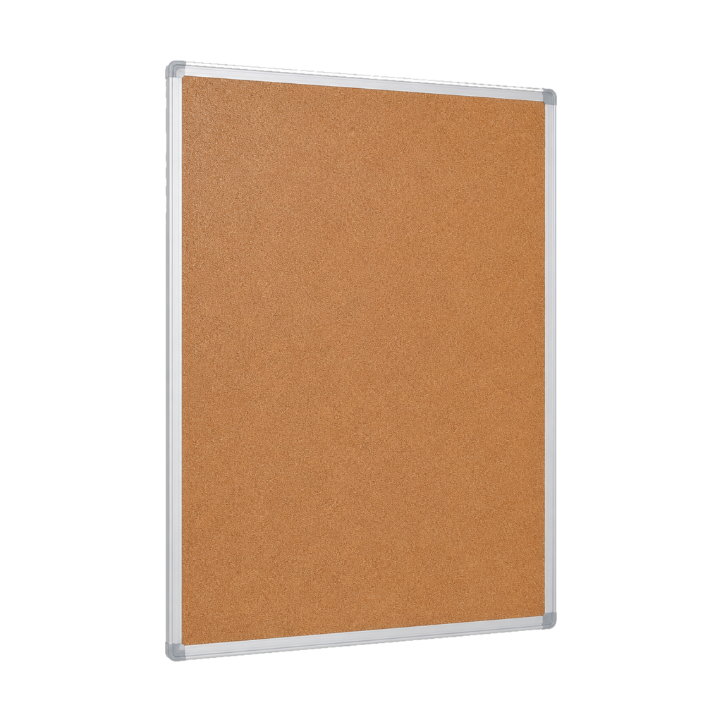 Доска пробковая для объявлений BRAUBERG 90x120 см, алюминиевая рамка, Extra, 238309
